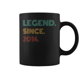 10 Years Old Legend Since 2014 10Th Birthday Coffee Mug - Thegiftio UK