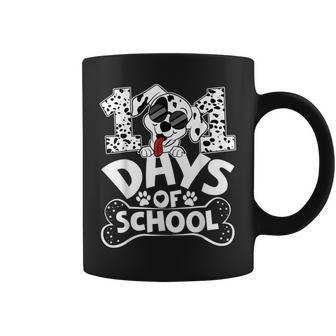 100 Days Of School Dalmatian Dog Boy Kid 100Th Day Of School Coffee Mug - Seseable