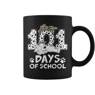 100 Days Of School Dalmatian Dog Girl 100 Days Smarter Coffee Mug - Thegiftio UK
