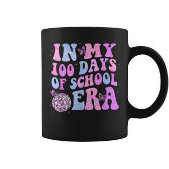 In My 100 Days Of School Era Retro Disco 100Th Day Of School Coffee Mug - Thegiftio UK