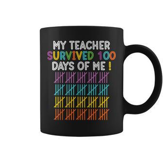100 Days Of School Happy 100Th Day Of School Teacher Student Coffee Mug | Mazezy