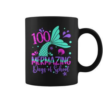 100 Mermazing Days Mermaid 100Th Day Of School Girls Teacher Coffee Mug - Thegiftio UK