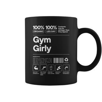 100 Organic Gym Girly Muscle Mommy Pump Cover Statement Coffee Mug - Seseable