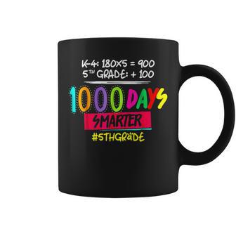 1000 Days Smarter Fifth 5Th Grade Teacher Student School Coffee Mug | Seseable CA