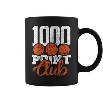 1000 Points Basketball Club Scorer Squad Basketball Player Coffee Mug - Monsterry CA