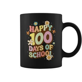 100Th Days Of School Happy 100 Days Of School Coffee Mug - Seseable