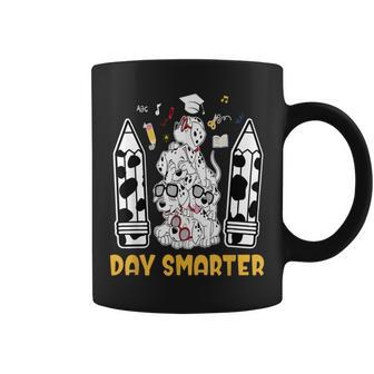 101 Days Of School Dalmatian Dog 100 Days Of Kindergarten Coffee Mug - Monsterry AU