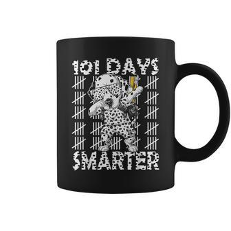 101 Days Of School Dalmatian Dog 100 Days Smarter Teacher Coffee Mug - Thegiftio UK
