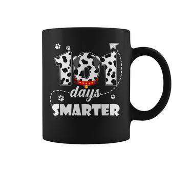 101 Days Smarter Dog Happy 101 Days School Student Teacher Coffee Mug | Seseable CA