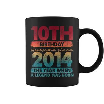 10Th Birthday 10 Year Old Vintage 2014 Limited Edition Coffee Mug | Mazezy