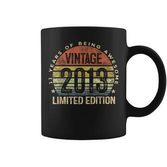 11 Year Old Vintage 2013 Limited Edition 11Th Birthday Coffee Mug - Seseable