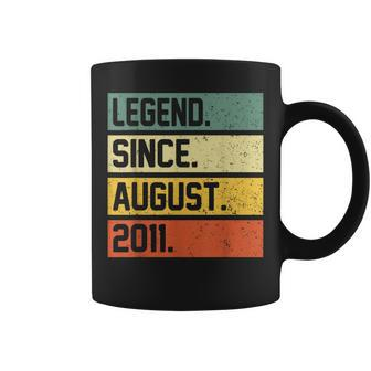 11Th Birthday 11 Year Old Legend Since August 2011 Coffee Mug | Crazezy CA