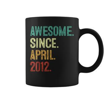 12 Year Old Awesome Since April 2012 12Th Birthday Coffee Mug | Mazezy