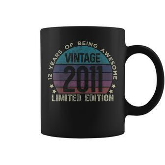 12Th Birthday 12 Year Old Vintage 2011 Limited Edition Coffee Mug - Monsterry
