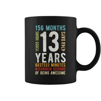 13Th Birthday 13 Years Old Vintage Retro 156 Months Coffee Mug - Monsterry