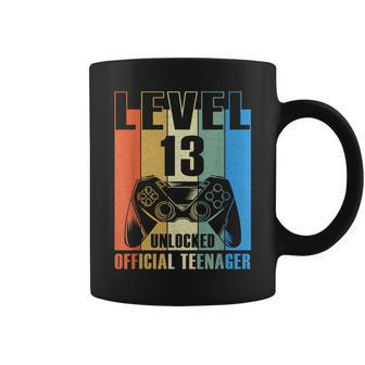 13Th Birthday Boy Level 13 Unlocked Official Nager Coffee Mug - Monsterry
