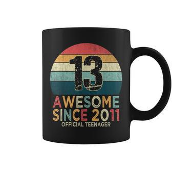 13Th Birthday Vintage Retro 13 Years Old Official Nager Coffee Mug - Monsterry