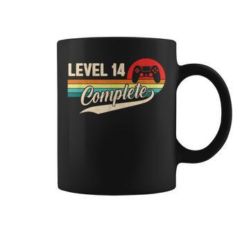 14 Wedding Anniversary For Couple Level 14 Complete Vintage Coffee Mug - Monsterry AU