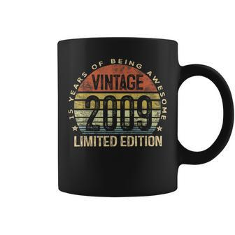 15 Year Old Vintage 2009 Limited Edition 15Th Birthday Coffee Mug | Mazezy