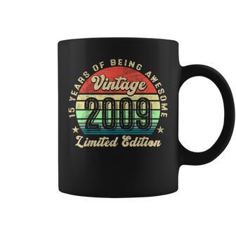 15 Year Old Vintage 2009 Limited Edition 15Th Birthday Coffee Mug - Seseable