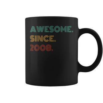 16 Years Old Awesome Since 2008 16Th Birthday Coffee Mug | Mazezy UK