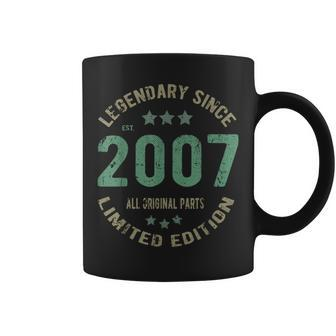 16 Years Old Bday Legend Since 2007 Vintage 16Th Birthday Coffee Mug - Monsterry AU