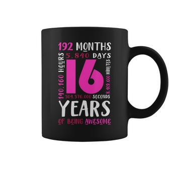 16Th Birthday Girl Daughter Niece Age 16 Year Old Coffee Mug - Seseable