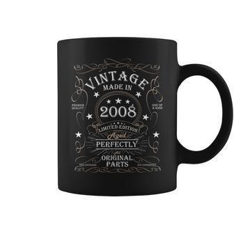 16Th Birthday Retro Limited Edition Girl Boy Vintage 2008 Coffee Mug - Monsterry AU