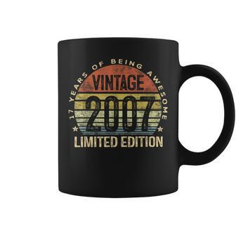 17 Year Old Vintage 2007 Limited Edition 17Th Birthday Coffee Mug - Monsterry DE