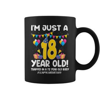 172 Leap Day 2024 72 Years Old Birthday Leap Year Feb 29Th Coffee Mug - Monsterry UK