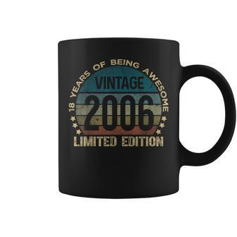 18Th Birthday 18 Year Old Vintage 2006 Limited Edition Coffee Mug | Mazezy