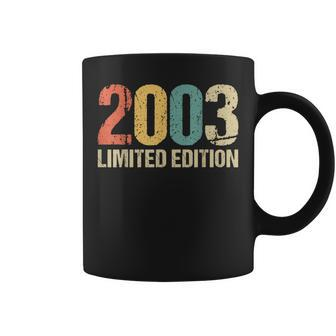 18Th Birthday Boys Girls 18 Years Bday Year 2003 Coffee Mug | Crazezy UK