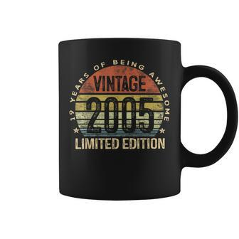 19 Year Old Vintage 2005 Limited Edition 19Th Birthday Coffee Mug - Thegiftio UK
