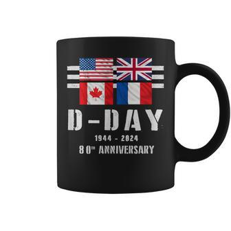 1944 D-Day 2024 80Th Anniversary Normandy Coffee Mug - Thegiftio UK