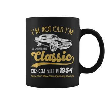 1954 Vintage Car 1954 Birthday I'm Not Old I'm Classic 1954 Coffee Mug - Monsterry CA