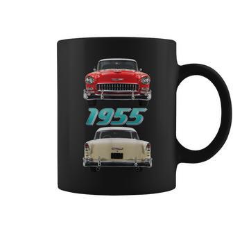 1955 55 Chevys Bel Air Bumpers Classic Vintage Muscle Car Coffee Mug - Monsterry AU