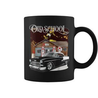 1955 55 Chevys Bel Air Classic Vintage Muscle Car Old School Coffee Mug - Monsterry UK