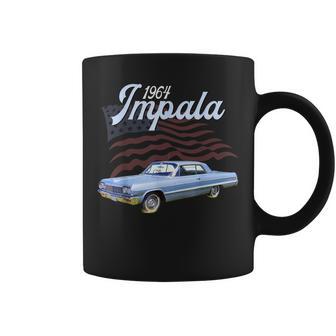 1964 64 Impala Lowrider Ss Classic Vintage Muscle Car 67 66 Coffee Mug - Monsterry UK