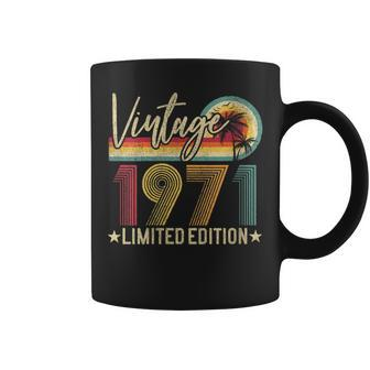1971 Limited Edition Vintage 52Nd Birthday 52 Years Old Coffee Mug - Monsterry