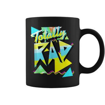 1980'S Totally Rad 80S Casual Hipster V1012 Aqua-Lemon-Ice Coffee Mug - Monsterry DE