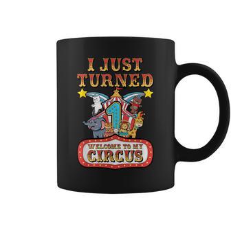 1St Birthday Carnival Theme Welcome To My Circus Birthday Coffee Mug - Monsterry UK