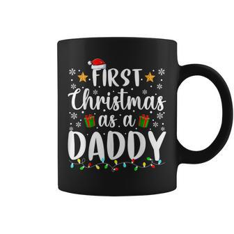 1St First Christmas As A Daddy New Parents Christmas Xmas Coffee Mug - Seseable