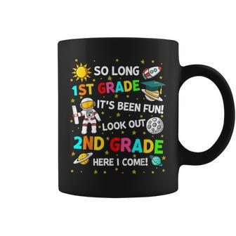 1St Grade Graduation So Long 1St Grade Astronaut Space Coffee Mug - Monsterry