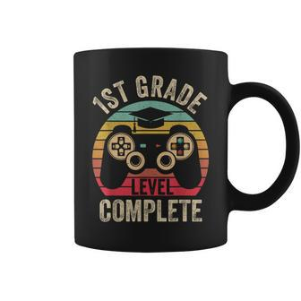 1St Grade Level Complete Graduation Class 2024 Boys Gamer Coffee Mug - Monsterry DE