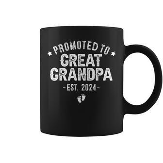 1St Time Great Grandpa Est 2024 New First Great Grandpa 2024 Coffee Mug - Thegiftio UK