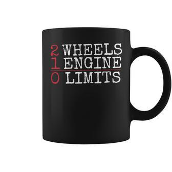 2 Wheels 1 Engine 0 Limits Cool Motorcycle Coffee Mug - Monsterry AU