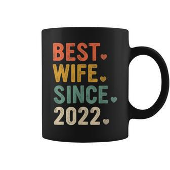 2 Years Anniversary For Her Best Wife Since 2022 Coffee Mug - Thegiftio UK