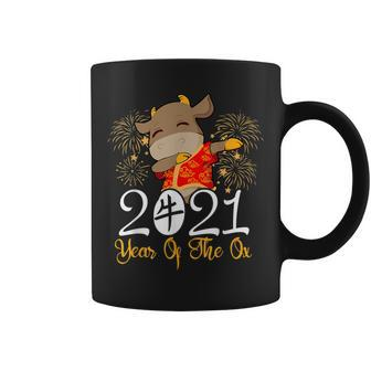 2021 Chinese New Year Ox Zodiac Horoscope Graphic Coffee Mug | Crazezy DE