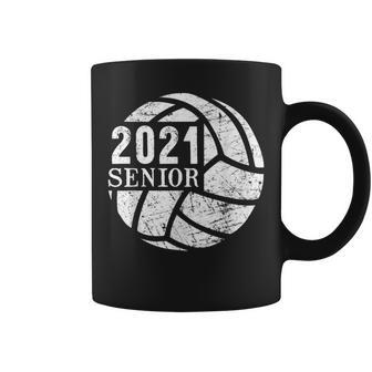 2021 Senior Volleyball Sport High School Graduation Coffee Mug | Crazezy