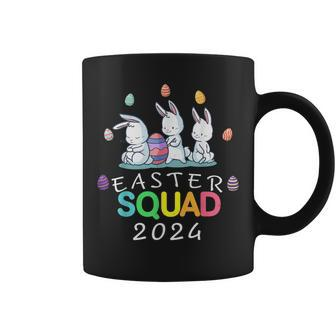 2024 Easter Squad Family Matching Bunny Egg Hunt Group Coffee Mug - Monsterry UK